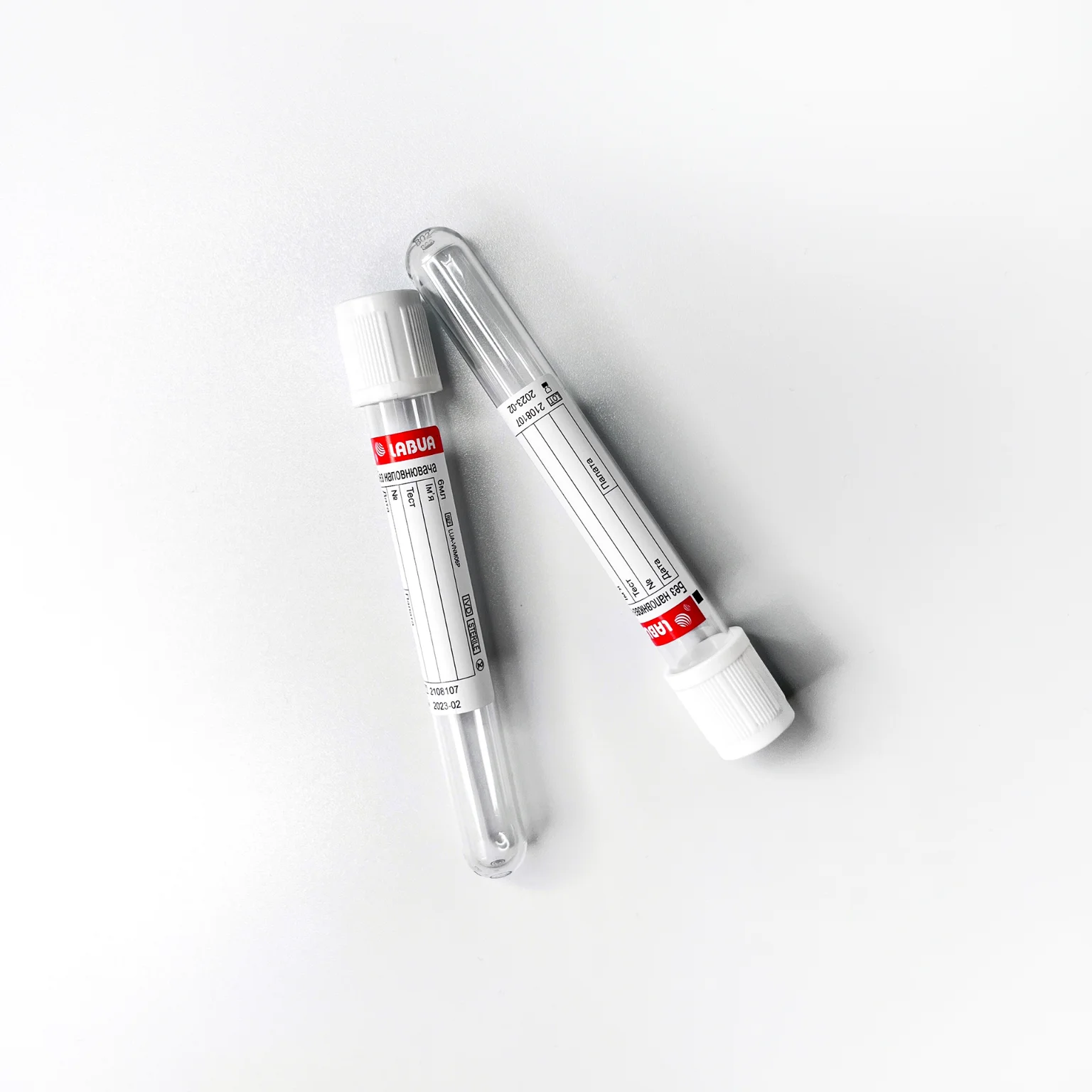 LUA-VNM06P - Пробірка без наповнювача